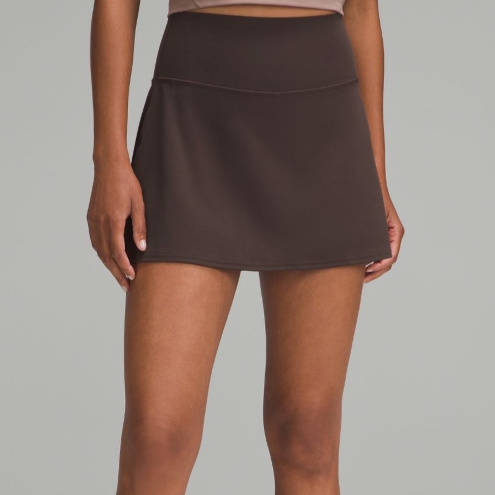 lululemon athletica Brown Mini Skirt